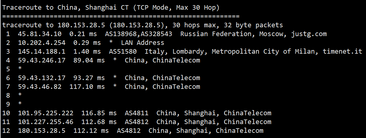 简单测评imidc俄罗斯机房cn2线路的物理服务器（实际是三线回程cn2）