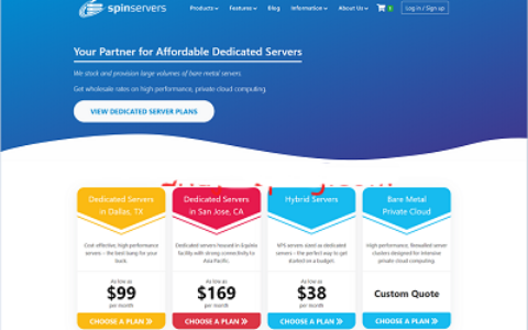spinservers 达拉斯机房高配服务器，分享测试数据，简单测评方便参考
