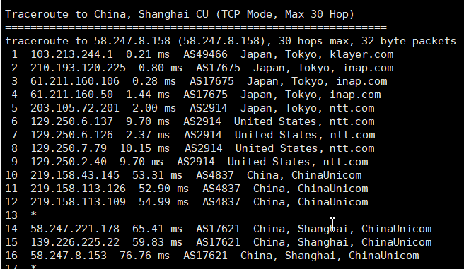 bgpto：日本东京机房独立服务器简单测评，分享实测数据