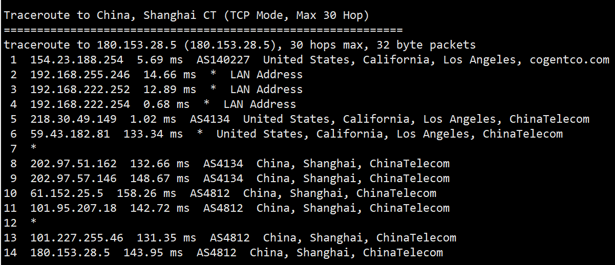 hncloud：美国洛杉矶机房CN2线路独立服务器测评，去程骨干大带宽考虑防御，回程CN2+AS9929