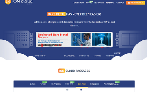 iONcloud kt机房旗下品牌的洛杉矶裸金属服务器简单测评
