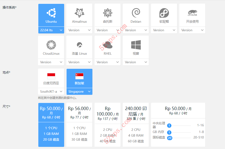 IDCloudhost 1G内存/20G SSD硬盘/不限流量/300Mbps/KVM/新加坡/印尼每月25元