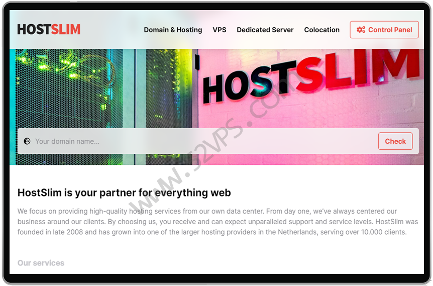 HostSlim 荷兰云服务器 1核1G/100GB SSD/1Gbps带宽/不限流量/OpenVZ VPS 6.97欧元/月，KVM VPS 9.97欧元/月