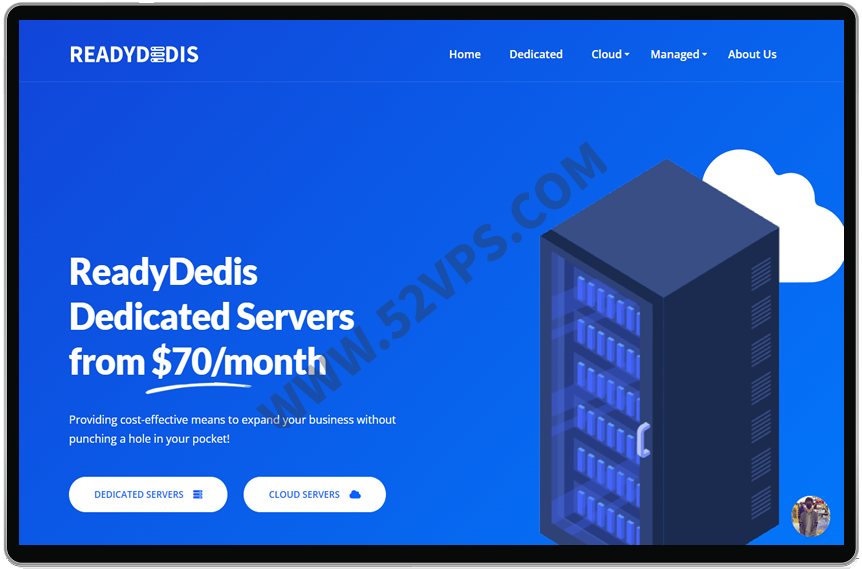ReadyDedis VPS云服务器/1核/1GB/25G SSD/1Gbps端口/不限流量/4美元