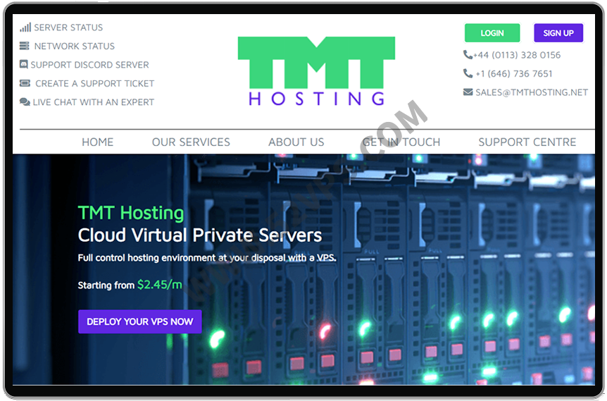 TMThosting 美国高防VPS/西雅图VPS月付7.5折/可选多种硬盘类型