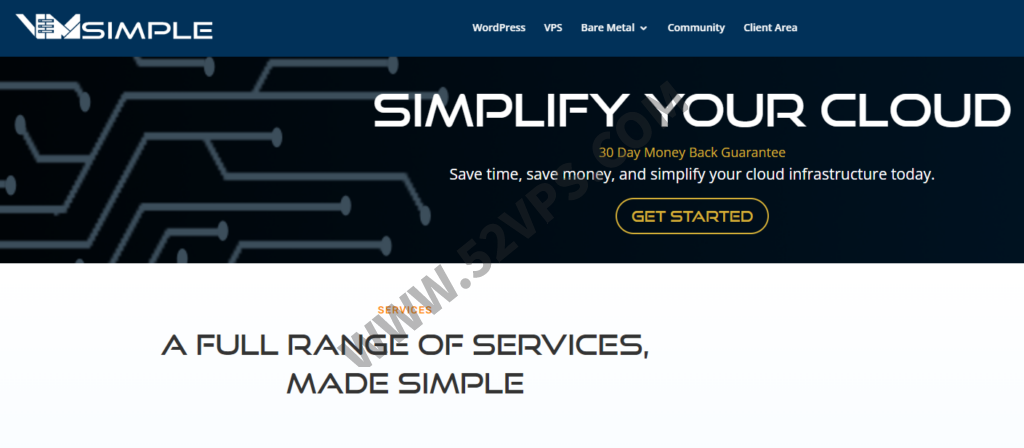 VMsimple 美国VPS/不限流量/1Gbps端口/1核/1G/30G硬盘/