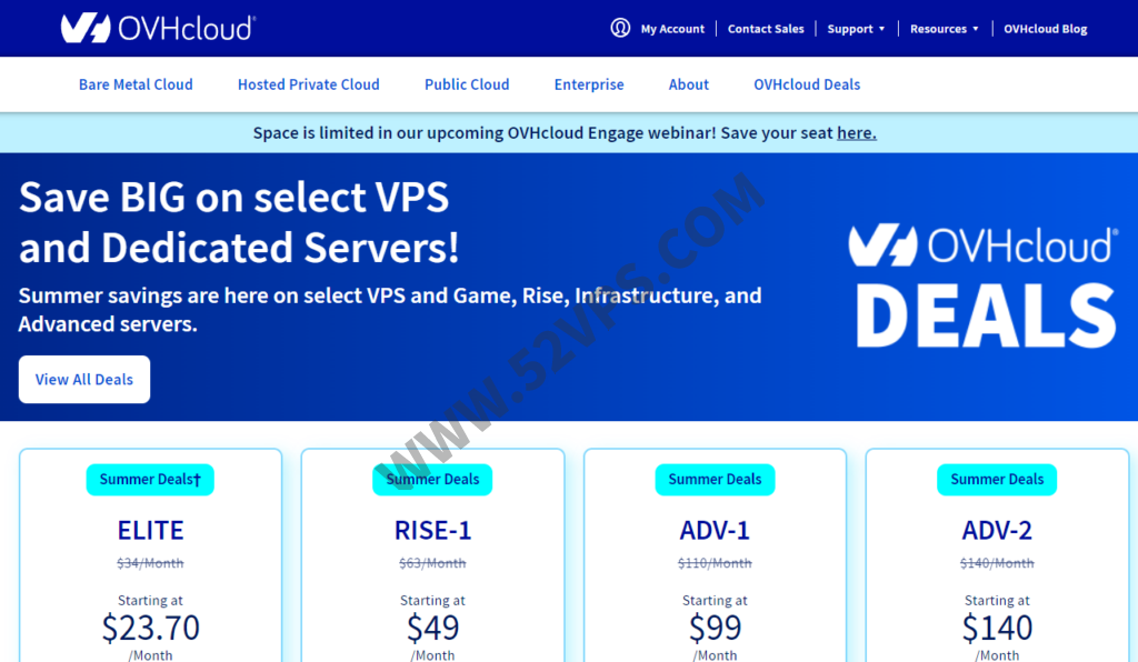 Ovh 美国不限流量独立服务器/夏季特卖/E3-1230 v6/32G 内存/900G NVMe硬盘/500Mbps带宽//月