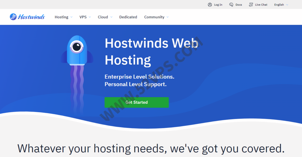 Hostwinds：国外VPS，1核1GB内存30GB SSD/1Gbps带宽/1TB流量/.99/月