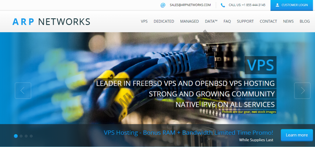 ArpnetWorks：国外VPS/1核1GB/40G SSD硬盘，/月，可选美国或德国机房