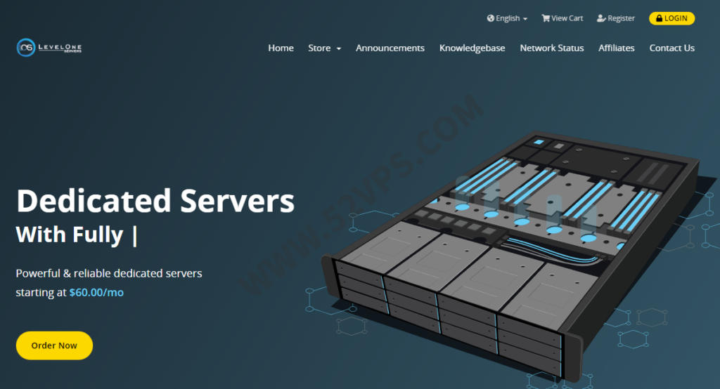 LevelOneServers：美国大硬盘VPS,1核1G/512G HDD硬盘，/年