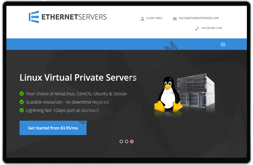 EtherNetservers：洛杉矶VPS年付14.95美元起,1GB/40GB/1TB,支持支付宝/PayPal