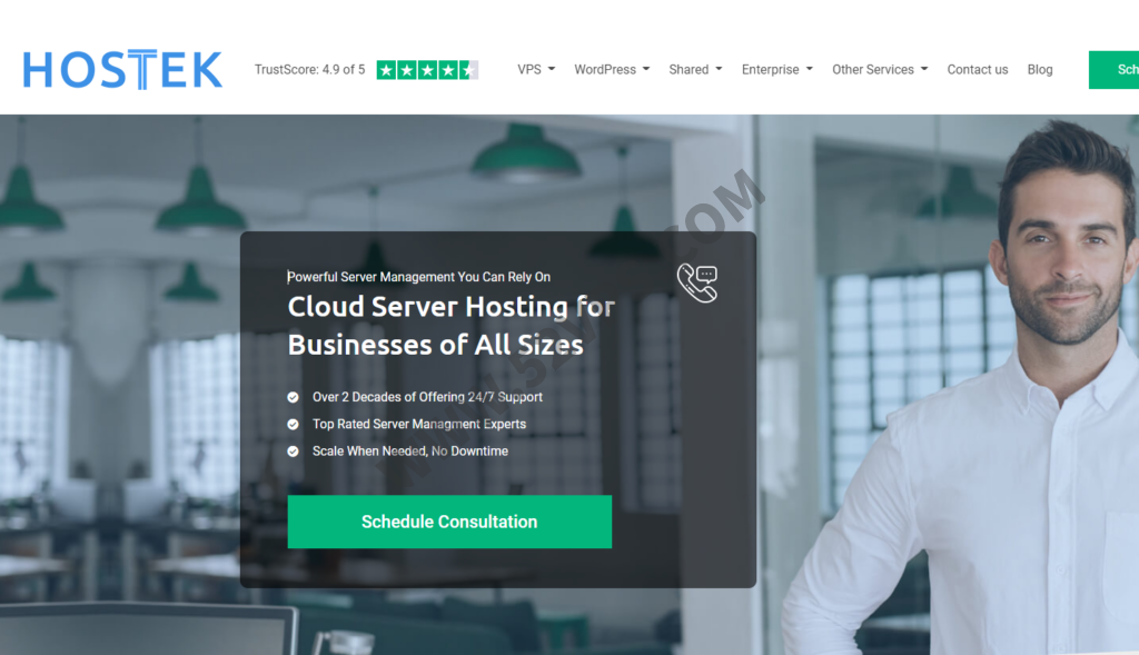 Hostek：托管型Windows VPS/1核2G内存/70G SSD/首月.25