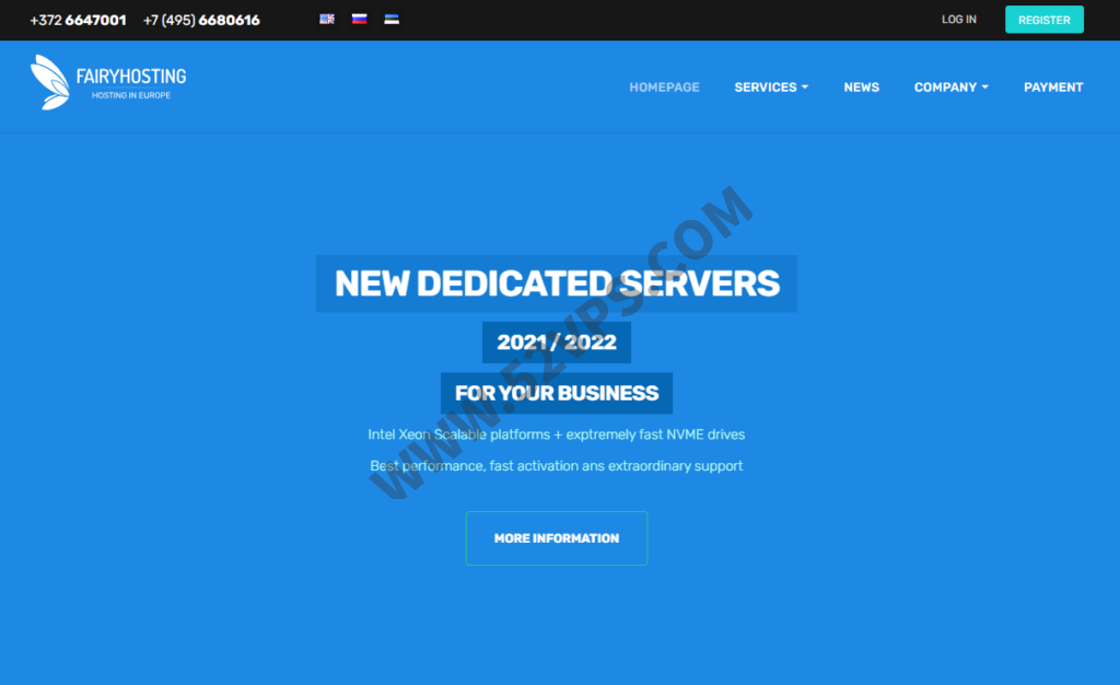 FairyHosting：香港大硬盘VPS,1核/4GB内存/50GB SSD/100Mbps/不限流量/每月9.9欧元