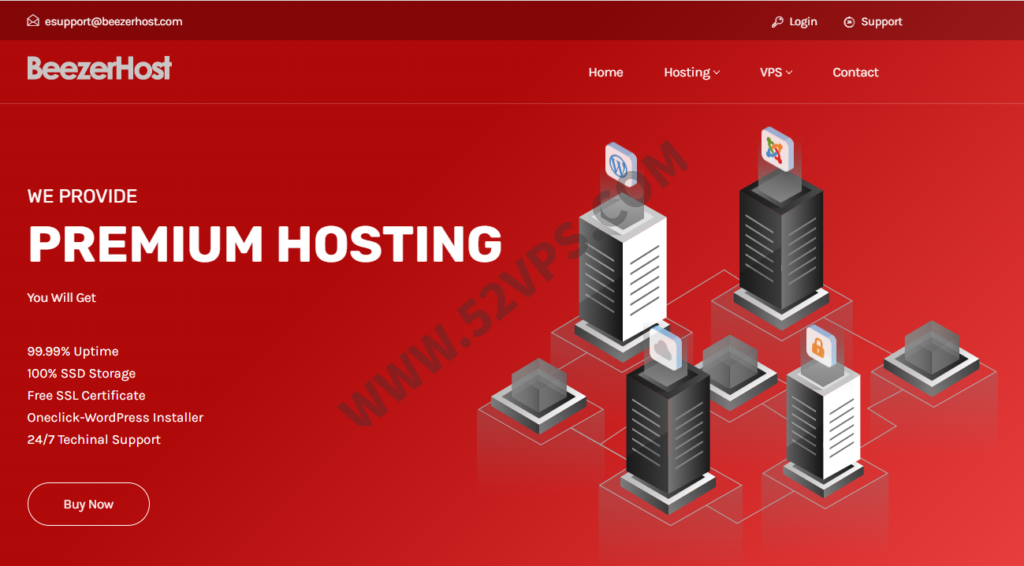 BeezerHost：国外VPS/KVM/1核/1GB/25GB SSD/1000G流量/7.99美元/月