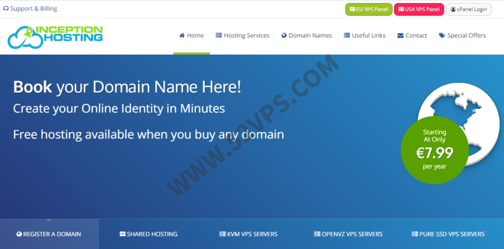 inceptionhosting：英国 KVM VPS,NVMe硬盘/1G端口/1.5TB流量,2欧元/月起