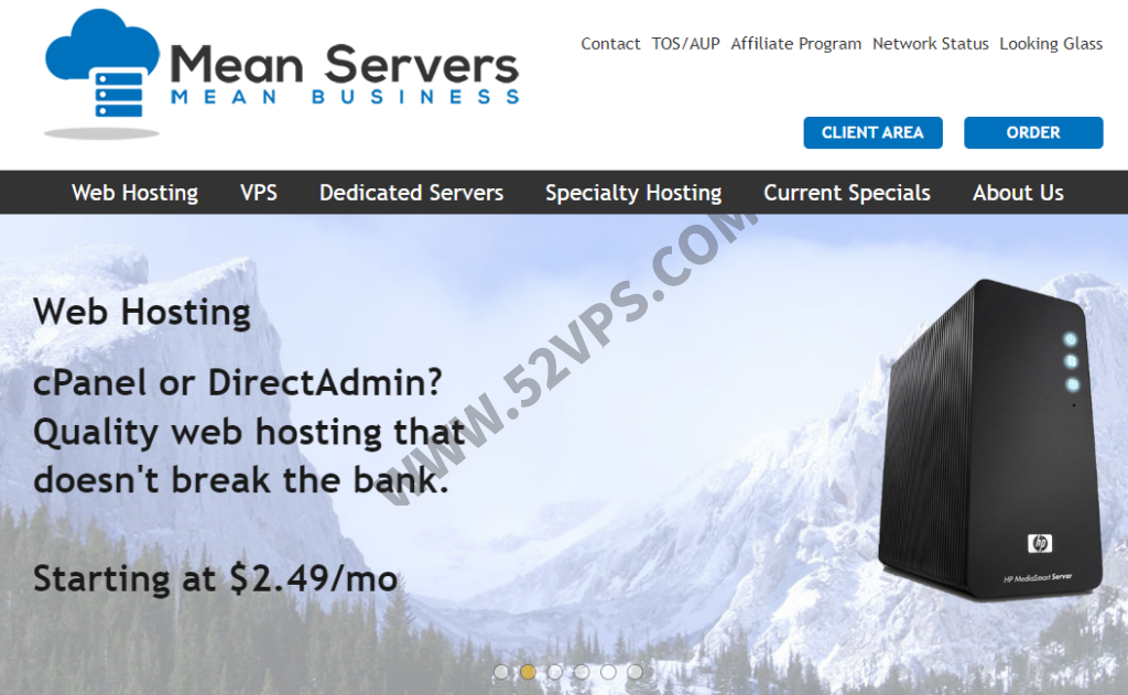 MeanServers：美国（丹佛、洛杉矶）VPS/1核/1GB/20g NVMe/1500GB流量,首月9美元