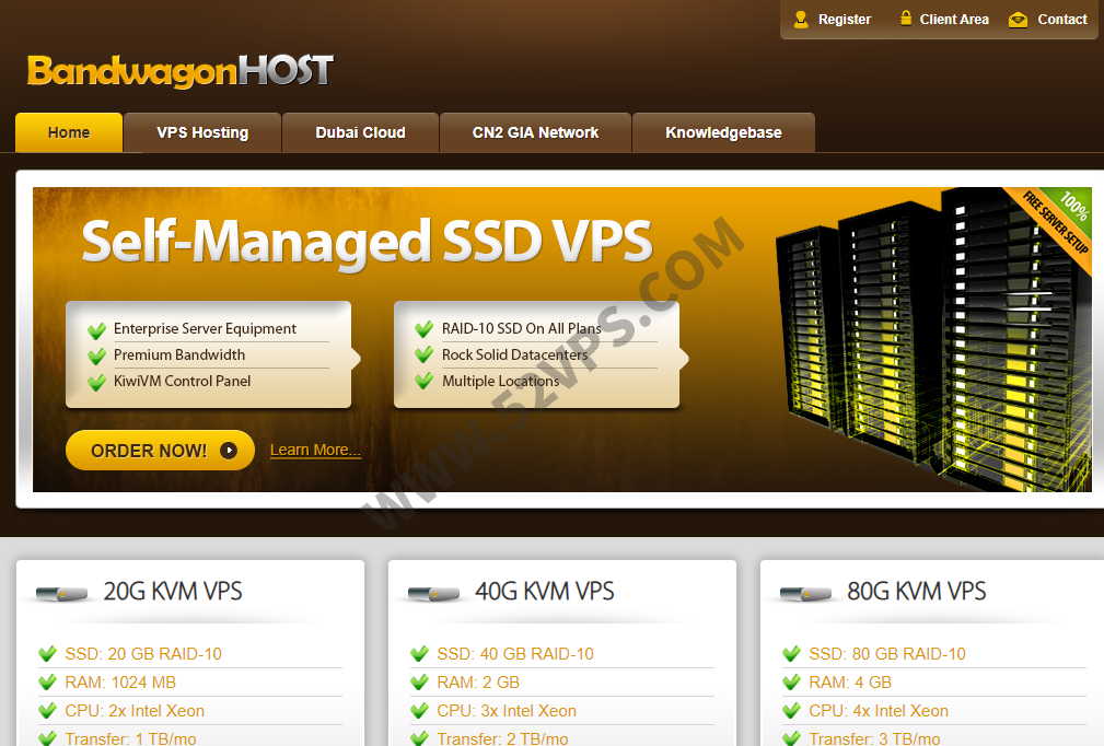 搬瓦工：中国优化线路DC6补货/日本软银VPS/洛杉矶 VPS CN2 GIA线路/1Gbps带宽/500G流,每年.07