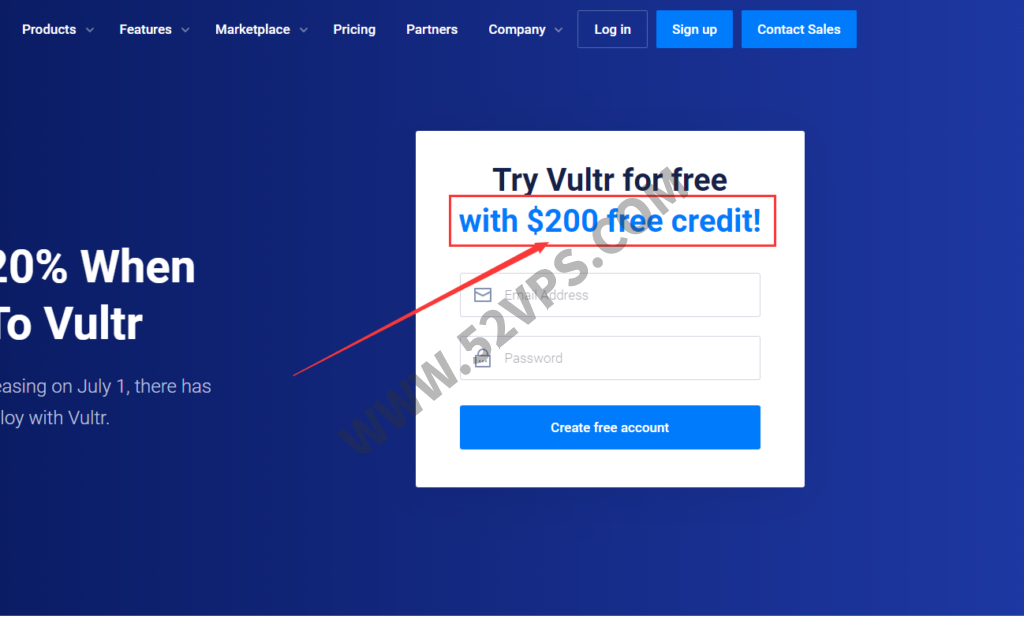 Vultr：新年促销/国外VPS/注册新帐户获得200美元使用额度