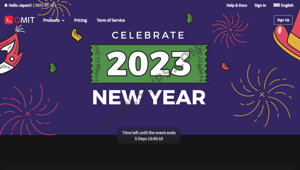 DMIT：2023新年促销 美国VPS买1送1/多种流量升级方案