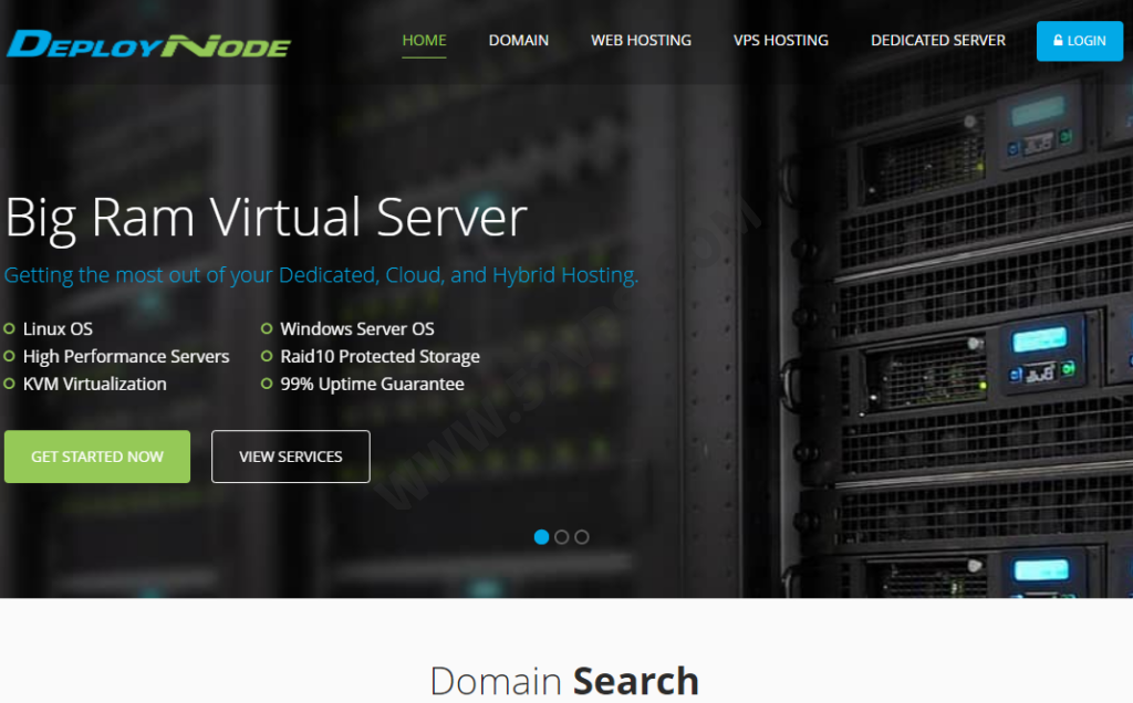DeployNode：美国KVM VPS，NVMe硬盘 每月2TB，可选洛杉矶或纽约数据中心，月付3.49每月