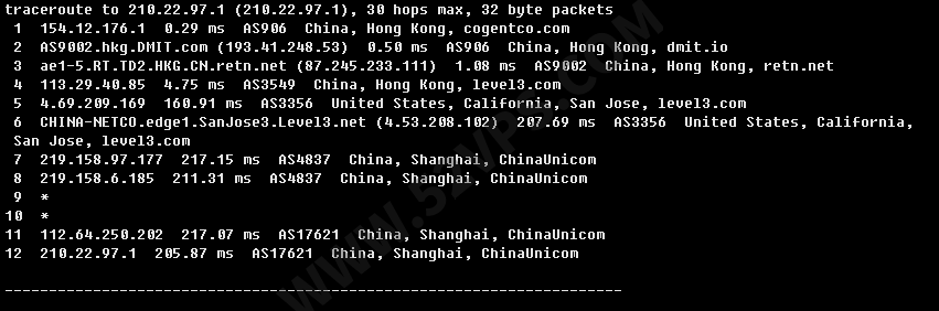 DMIT：VPS上新 香港T1机房，AMD EPYC CPU ,无大陆优化，最低配置.9/月，付线路测试
