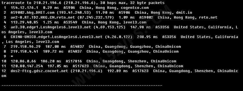 DMIT：VPS上新 香港T1机房，AMD EPYC CPU ,无大陆优化，最低配置.9/月，付线路测试