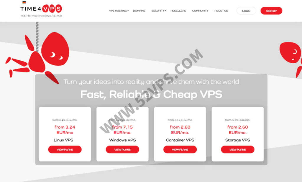 Time4VPS：国外VPS主机 欧洲立陶宛，Linux/Windows/大硬盘 VPS，4折优惠
