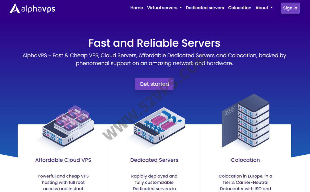 AlphaVPS：国外VPS主机，AMD CPU NVMe硬盘，可选美国、德国和保加利亚机房，月付2.99欧起