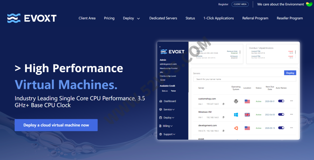 Evoxt：日本VPS新数据中心上线，AMD CPU、KVM虚拟化、1Gbps带宽、NVMe硬盘，每月