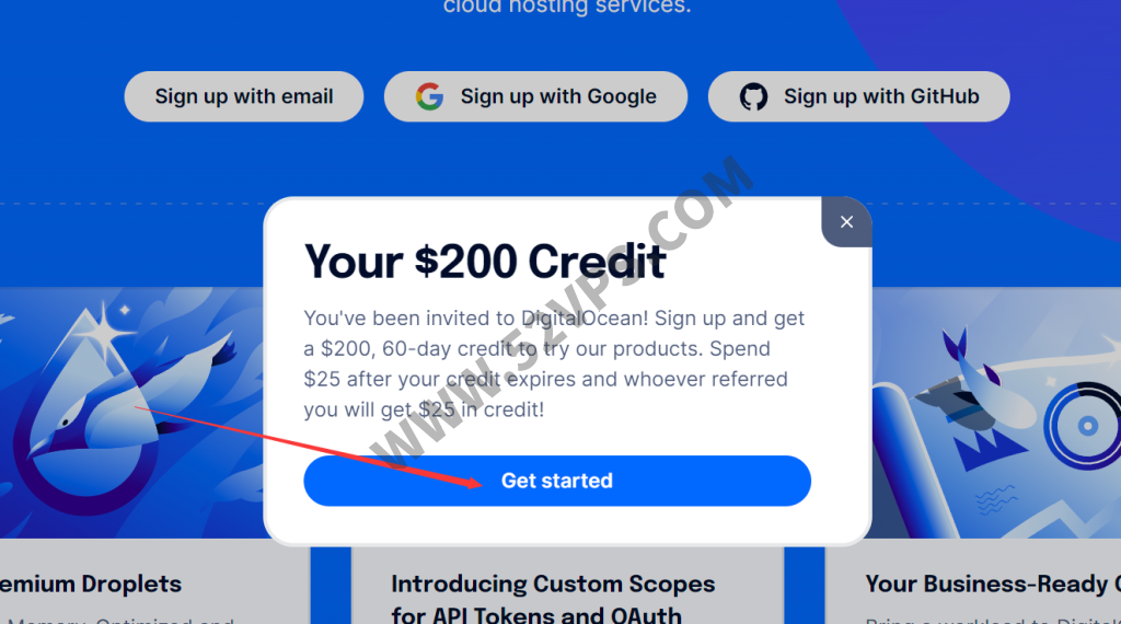 DigitalOcean：新用户充值得5，新加坡/美国/荷兰/德国/澳大利亚/印度等9机房可选，VPS云服务器低至每月